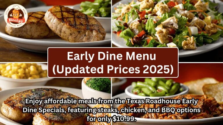 Texas Roadhouse Dinner Menu